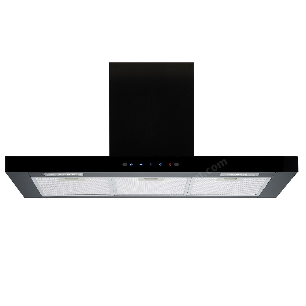 T-shaped kitchen range hood with body length of 90cm, suitable for various families, hotels and apartments